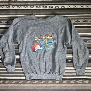 Vintage rock & roll sweatshirt